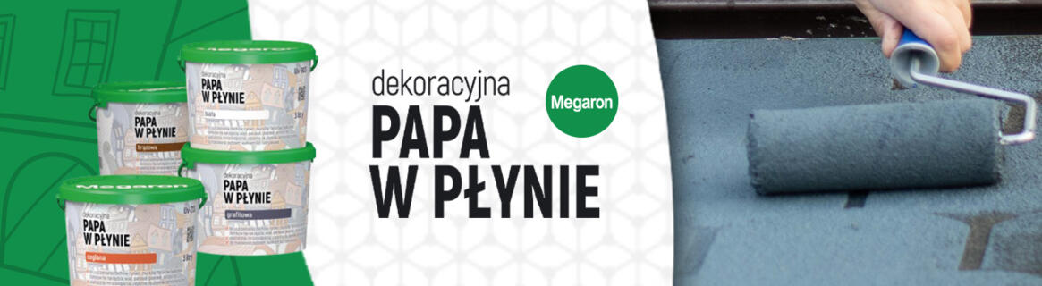 Jak samodzielnie odnowić dach przy użyciu papy w płynie Megaron?