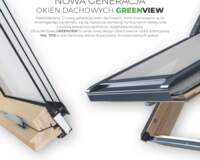 Fakro - nowa generacja okien dachowych GREENVIEW