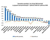 Dynamika sprzedaży oraz trendy zmian cen materiałów budowlanych w I półroczu 2024 r.