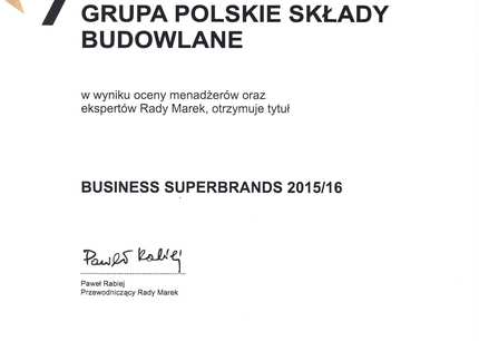 Grupa PSB otrzymała tytuł Business Superbrands 