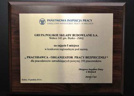 Grupa PSB – pracodawca na medal