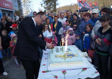 Pierwsze urodziny sklepu PSB-Mrówka w Brodnicy