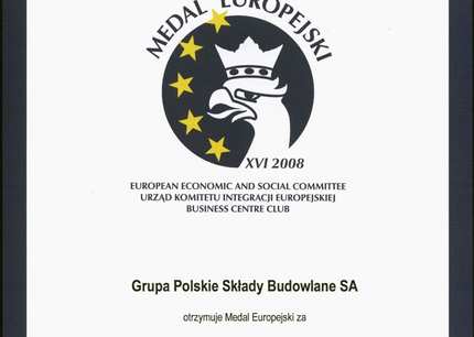 Medal Europejski za tworzenie sieci PSB-Mrówka