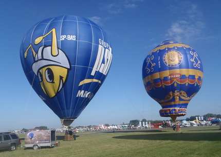 Balon Mrówka na pokazach lotniczych Air Show Radom 2013