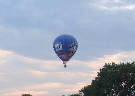 Balon PSB-Mrówka nad Przemyślem